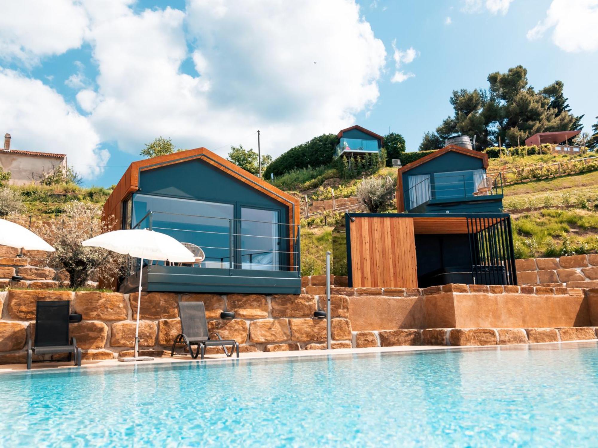 Wine Paradise - Glamping Resort 马来济格 外观 照片